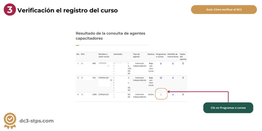 Validación del curso para trabajadores: Dónde puedo checar mi DC3